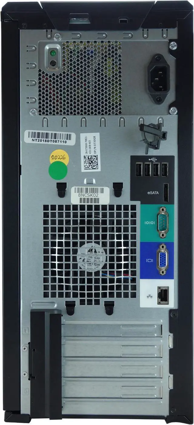 Alt view image 3 of 3 - Dell Poweredge T110 II Tower Server ? Xeon E3-1230v2 3.33GHz QC 8GB 1TB HDD