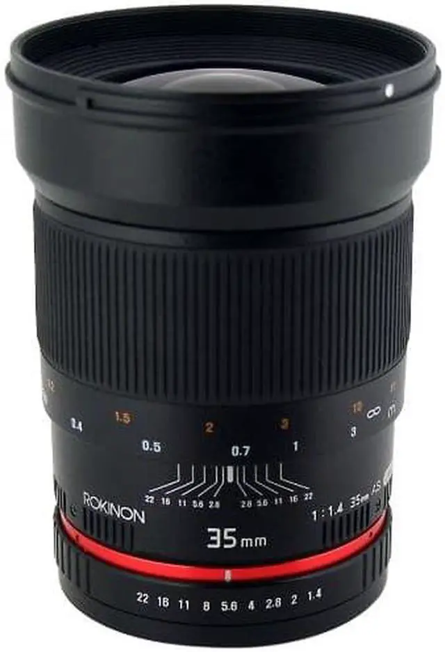 Alt view image 5 of 17 - Rokinon 35mm f/1.4 Aspherical Wide Angle Lens (for Sony Alpha E-Mount Cameras)