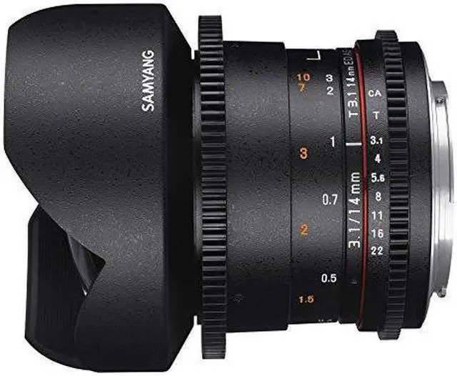 Main image of Samyang SYDS14M-N VDSLR II 14mm T3.1 Wide-Angle Cine Lens for Nikon (FX) Cameras