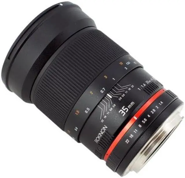 Alt view image 7 of 17 - Rokinon 35mm f/1.4 Aspherical Wide Angle Lens (for Sony Alpha E-Mount Cameras)