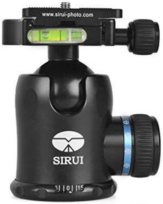 Alt view image 5 of 20 - SIRUI K-30X 44mm Ballhead with Quick Release, 66.1 lbs Load Capacity #BSRK30