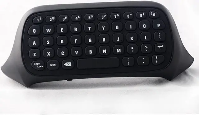 Alt view image 3 of 6 - [Audio Compatible] Xbox One Controller Keyboard, Megadream 2.4G Mini Wireless Keypad Chatpad with 3.5mm Jack Port for Microsoft Xbox One & Xbox One S