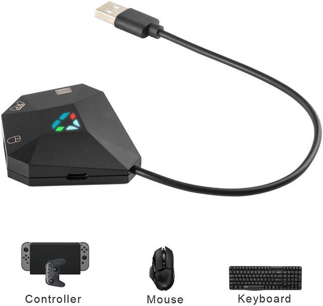 NS Switch Keyboard and Mouse Adapter, Multifunction Mouse and