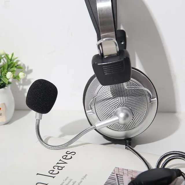 3.5MM Wired Gaming Headset, Computer Headset with Noise Reduction ...