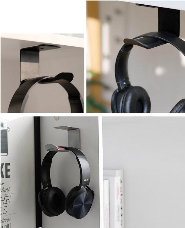 Headset Hook Holder Headphone Hanger, Universal PC Gaming Headset
