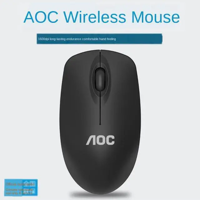 Alt view image 4 of 5 - Computer Wireless Mouse, 2.4G Wireless Mouse Portable Mobile Optical Mouse with USB Receiver, Designed for PC, Desktop, Laptop (Black)