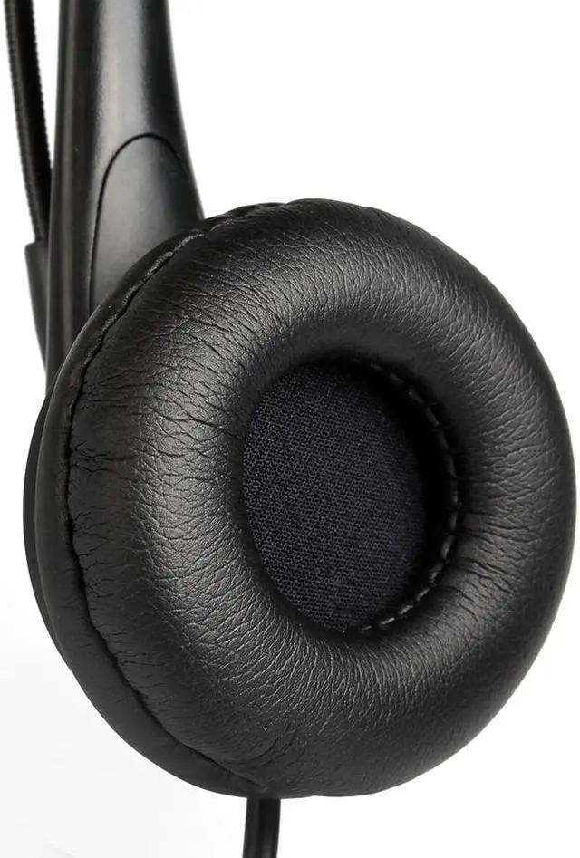Alt view image 4 of 7 - USB Headset With Microphone Noise Reduction And Audio Control, Wired Business Communication Online Chat Headset, Broadband Computer Headset For Business UC Skype Lync Soft Phone Call Center Office