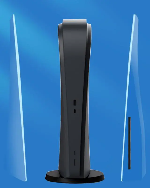 Alt view image 4 of 7 - PS5 Console Shell, Case Cover Replacement Plate for PS5, Anti Scratch Dustproof Skin Wraps Protective Cover, Profession Game Accessories for Sony Playstation 5 Console Disc Edition