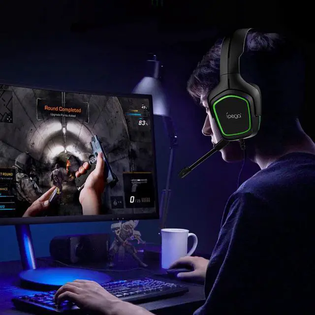 Alt view image 6 of 7 - PS5 Headset, 3.5MM Wired Gaming Headphone with Noise Reduction Microphone & Volume Control for Playstation 5, PS4, Xbox One, Nintendo Switch, Nintendo Switch Lite, Computer, Tablets, PC& Smartphone