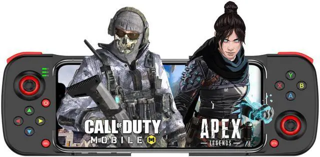 Main image of Mobile Game Controller for iPhone 13,12,11, Samsung, iPad, Tablet, PC, Bluetooth 5.0 Low Latency Joystick Gamepad for Call of Duty Mobile, Apex Legends, Genshin Impact, Steam, Direct Play