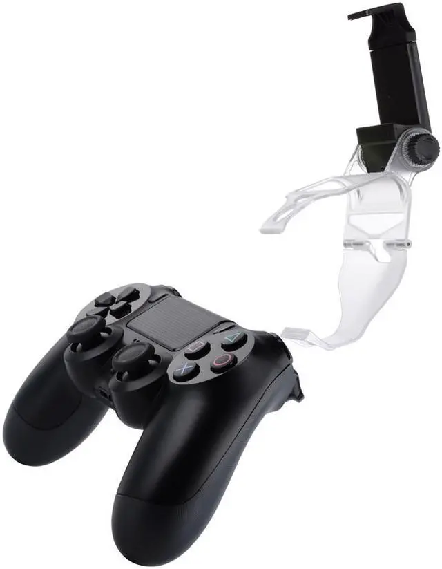 Alt view image 4 of 7 - Megadream® 180 Degree Adjustable Universal Smartphone Telescopic Clamp Game Clip for PS4 Playstation Controller - Maximum can Clamp 6 inch Android Phone Samsung Galaxy , HTC , Sony Xperia Z3 Z2 Black