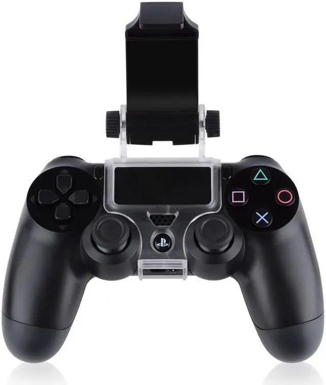 Alt view image 6 of 7 - Megadream® 180 Degree Adjustable Universal Smartphone Telescopic Clamp Game Clip for PS4 Playstation Controller - Maximum can Clamp 6 inch Android Phone Samsung Galaxy , HTC , Sony Xperia Z3 Z2 Black