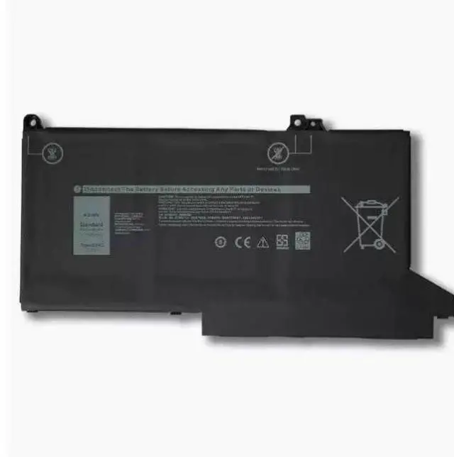 Alt view image 3 of 5 - 42WH OG74G battery for DELL Latitude 5300 2-in-1 5310 7300 7400 Series