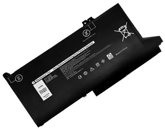 Alt view image 5 of 5 - 42WH OG74G battery for DELL Latitude 5300 2-in-1 5310 7300 7400 Series