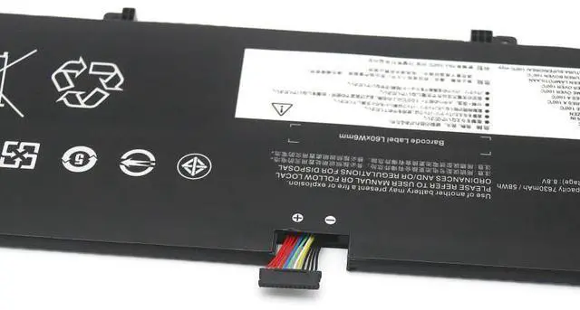 Alt view image 4 of 5 - 60WH L17M4PH2 battery for Lenovo Yoga 7 Pro C930-13IKB 81C4