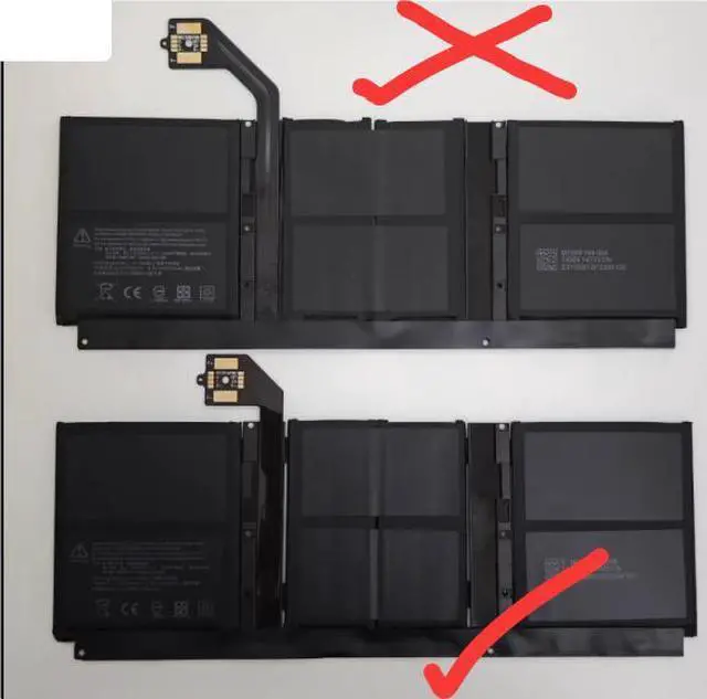 Alt view image 5 of 6 - DYNT02 G3HTA058H 7.58V 45.8Wh 6041mAh Li-ion Battery for Microsoft Surface Laptop 3 13.5" 1867 1868 & 15" 1872 365