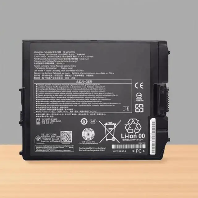 Alt view image 4 of 5 - Compatible Battery for Panasonic Toughbook FZ-G2 Series (FZ-VZSU1TU/FZ-VZSU1VU/FZ-VZSU1UU) - 11.4V 4360mAh 50WH - Replacement for FZ-G2, FZ-G2E, FZ-G2K, FZ-G2D Laptop