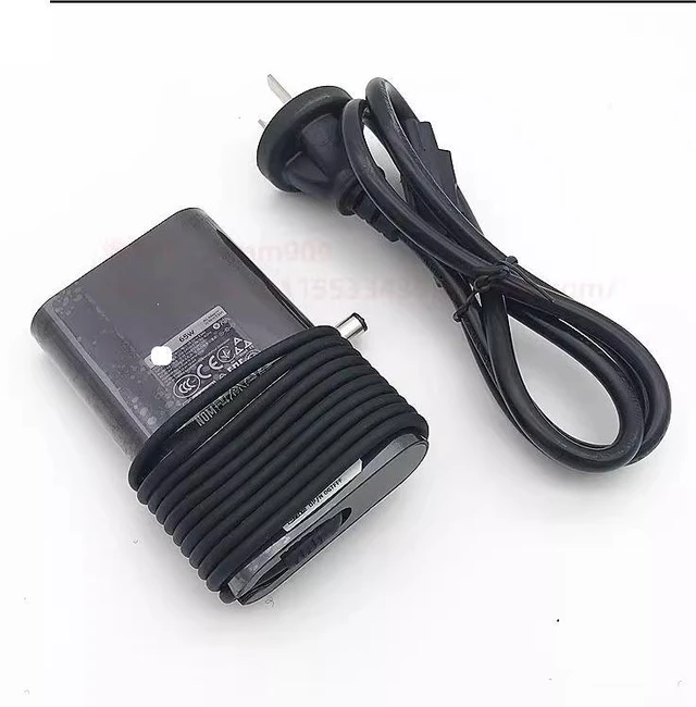 Alt view image 3 of 3 - 65W AC Adapter Charger for Dell Latitude 3330 3340 3440 3450 3540 3550 Inspiron XPS Precision OptiPlex Vostro 19.5V 3.34A 4.5mm x 3.0mm Tip Power Cord Included