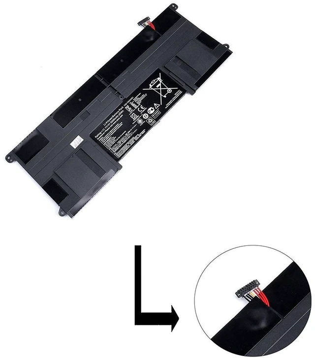 Alt view image 3 of 5 - NEW 3200mAh Battery C32-TAICHI21 For ASUS Ultrabook TAICHI 21 35Wh 11.1V