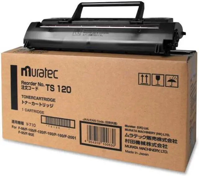 Alt view image 5 of 7 - Muratec - TS120 - TS120 Toner, 5500 Page-Yield, Black