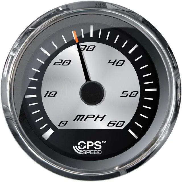 Main image of FARIA PLATINUM 4 SPEEDOMETER (60 MPH)(GPS)(STUDDED)