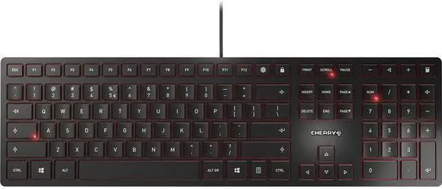 Main image of KEYBOARD BLACK USB