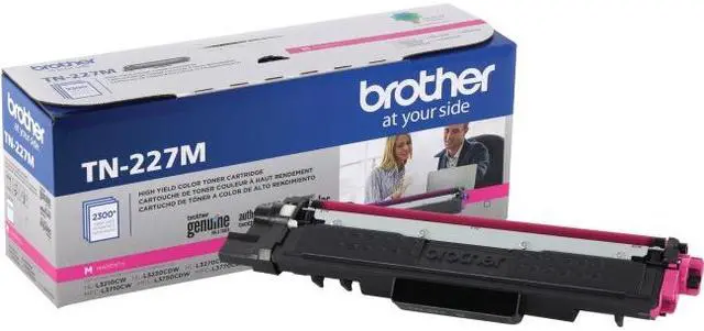 Alt view image 11 of 20 - Brother TN227M High Yield Toner Cartridge - Magenta