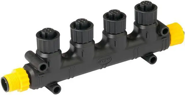 Alt view image 7 of 11 - Ancor NMEA 2000 Four Way Tee Connector