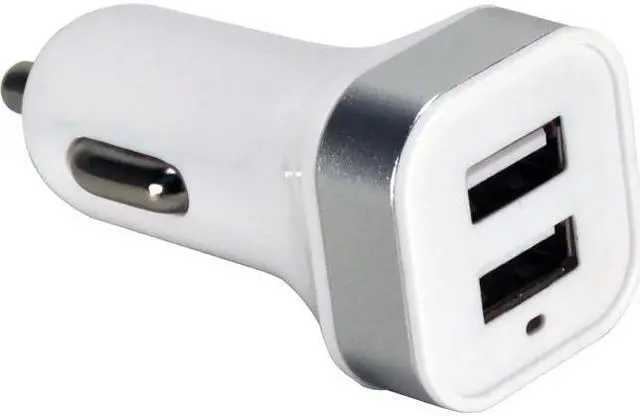 Alt view image 4 of 8 - QVS USBCC-2PS QVS USB Car Charger 2-Port 3.1Amp for Smartphones and Tablets - 12 V DC Input Voltage - 5 V DC Output Voltage - 3.10 A Output Current