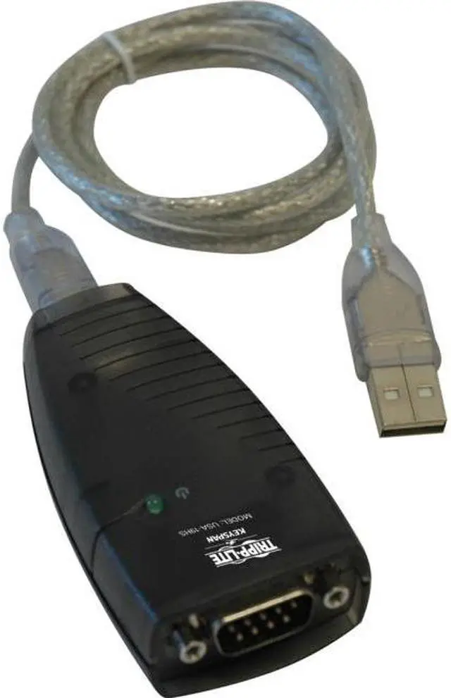 Alt view image 2 of 7 - Keyspan USB High Speed Serial Adapter - USB to DB-9 RS-232 Port. For Mac, PC & Linux Model KEYUSA19HS