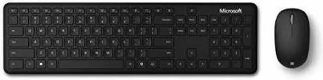 Alt view image 8 of 9 - Microsoft Bluetooth Desktop - Matte Black. Slim, Compact, Wireless Bluetooth Keyboard and Mouse Combo. Extra - Long Battery Life. Works with Bluetooth Enbaled PCs/Mac