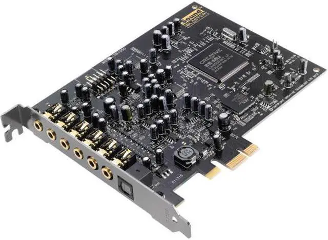Alt view image 2 of 7 - Creative Sound Blaster Audigy PCIe RX 7.1 Sound Card with High Performance Headphone Amp - NEW