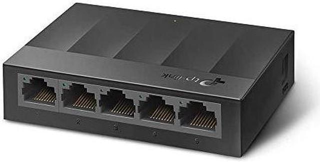 Alt view image 16 of 20 - TP-Link Litewave 5 Port Gigabit Ethernet Switch | Desktop Ethernet Splitter | Plastic Case | Unshielded Network Switch | Plug & Play | Fanless Quiet | Unmanaged (LS1005G)