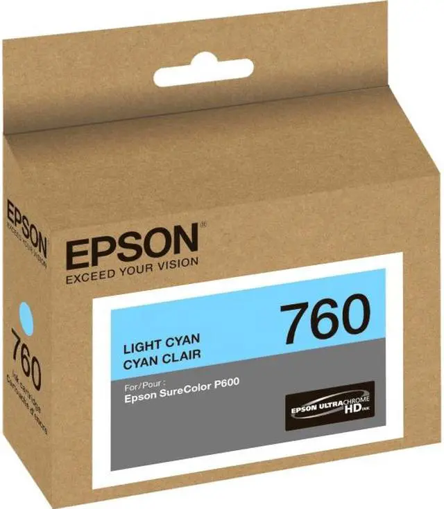 Alt view image 4 of 9 - Epson UltraChrome HD T760 Original Ink Cartridge T760520