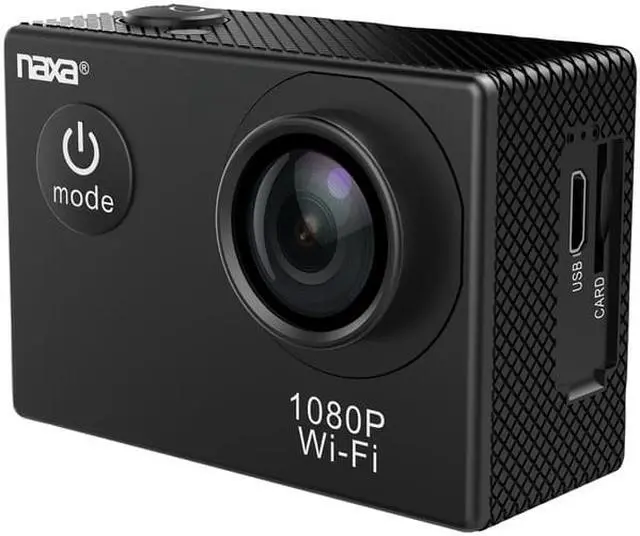 Alt view image 6 of 7 - NAXA NDC-407 Waterproof HD Action Camera