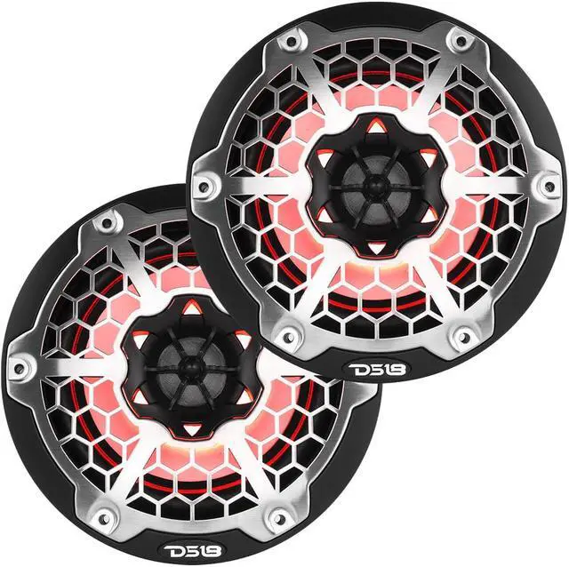 Main image of DS18 NEW EDITION HYDRO 6.5 BLACK - 2 WAY MARINE SPEAKERS