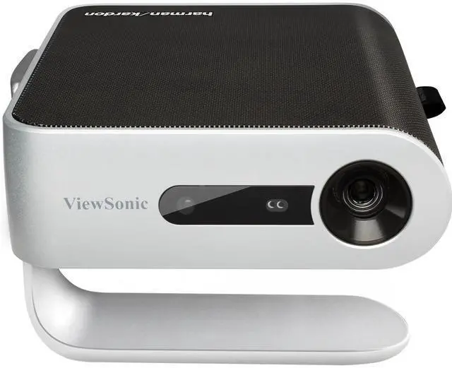 Alt view image 10 of 10 - ViewSonic M1+ Portable LED Projector with Harman Kardon Bluetooth Speakers, USB C, Wi-Fi