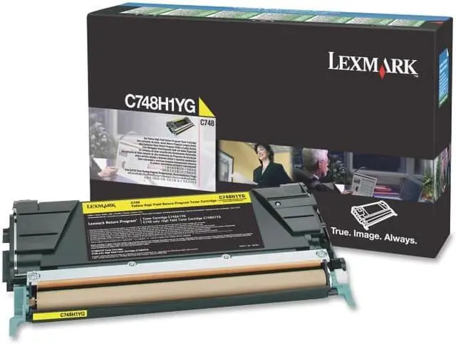 Alt view image 4 of 5 - Lexmark Toner Cartridge - Yellow (1)