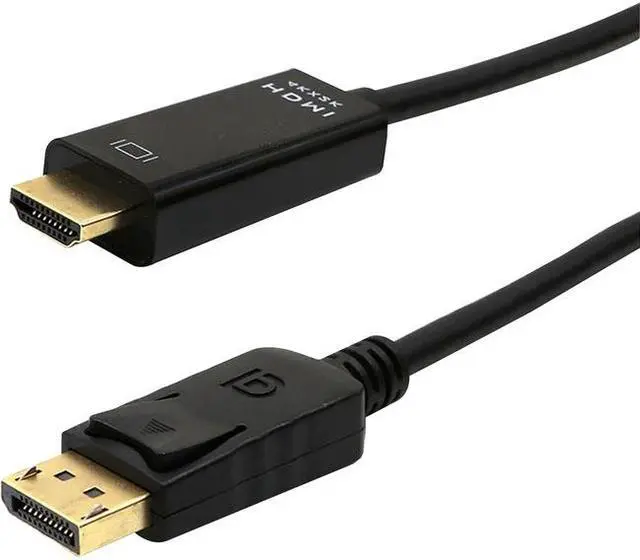 Alt view image 7 of 16 - 4XEM 4K Displayport to HDMI Cable 3ft 4XDPHDMI3FT4K