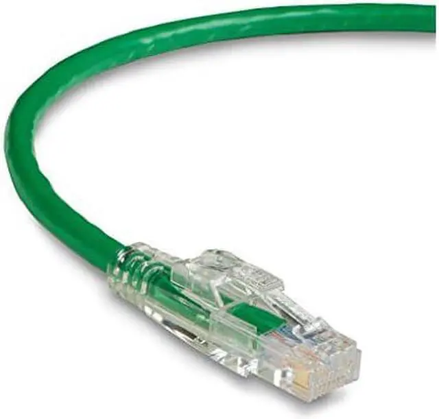 Alt view image 2 of 3 - GigaTrue 3 CAT6 550-MHz Lockable Patch Cable (UTP), Green, 3-ft. (0.9-m)