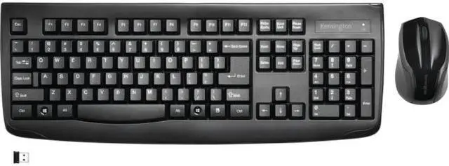 Alt view image 6 of 20 - Kensington K75231US Black USB RF Wireless Standard Keyboard