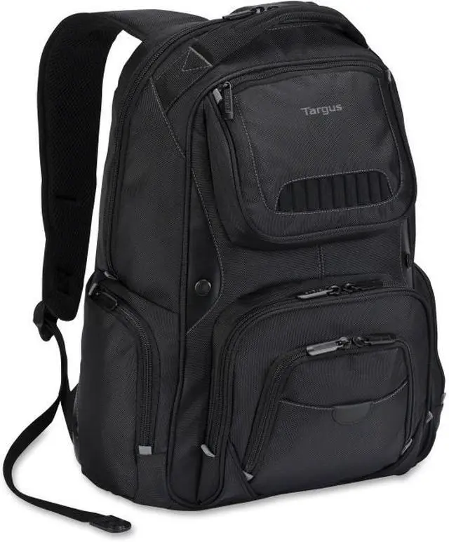 Alt view image 9 of 20 - Targus Carrying Case For 16" Notebook - Black With Earphone Jack In Strap