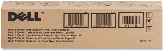 Alt view image 2 of 5 - Dell P614N Cyan High Yield Toner Cartridge