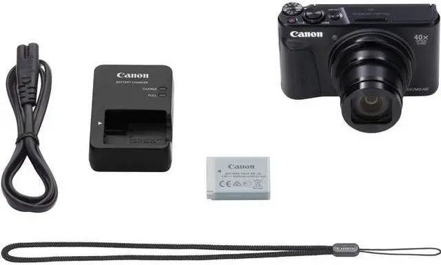 Alt view image 3 of 20 - Canon PowerShot SX740 HS Digital Camera -Black