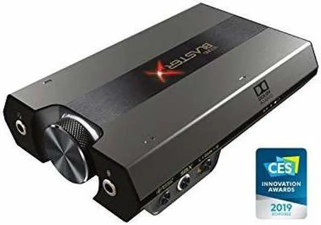 Alt view image 4 of 19 - Sound BlasterX G6 Hi-Res 130db 32bit/384kHz Gaming DAC