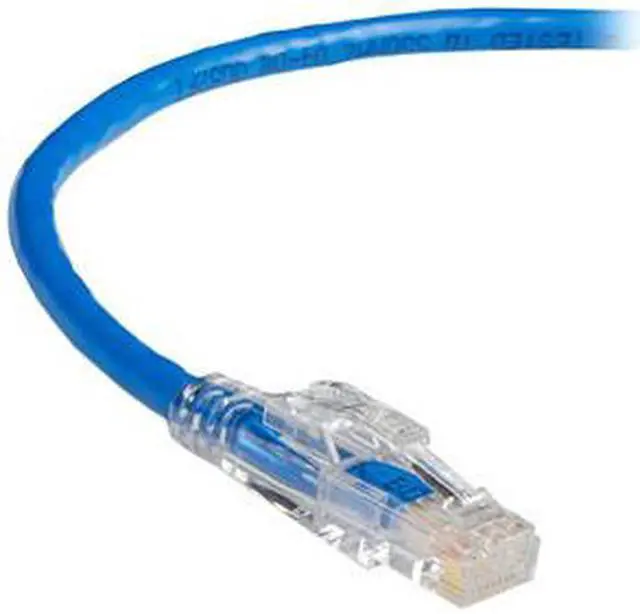 Alt view image 2 of 9 - BLACK BOX C6PC70-BL-04 CAT6 550-MHZ STRANDED ETHERNET PATCH CABLE - UNSHIELDED (UTP), CM PVC, LOCKING S