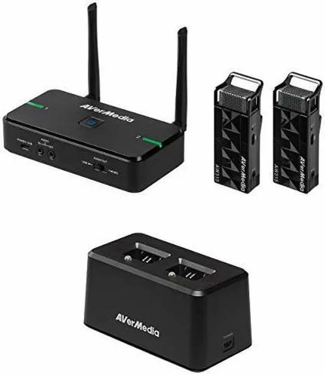 Alt view image 2 of 9 - AVerMedia Avermic AW315 Wireless Teacher Microphones