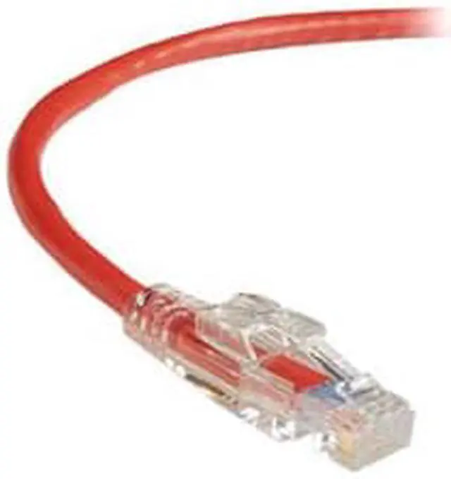 Alt view image 5 of 9 - Black Box GigaTrue 3 CAT6 550-MHz Lockable Patch Cable (UTP), Red, 5-ft. (1.5-m)