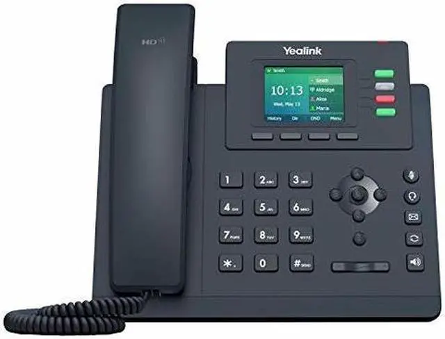 Alt view image 4 of 6 - Yealink SIP-T33G Entry Level Gigabit POE Color LCD 4-Line