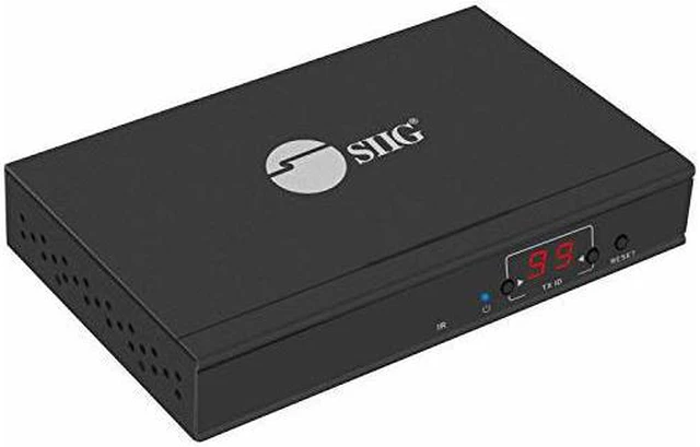 Alt view image 10 of 15 - HDMI OVER IP EXTENDER W/ IR